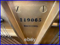 Steinway K-52 Upright Piano 52 Satin Walnut
