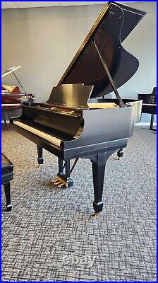 Steinway M 5'7 Satin Ebony Grand Piano Mfg in 1916 Rebuilt By Steinway in 2011