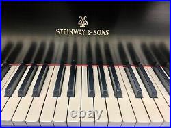 Steinway M Grand Piano 5'7 Satin Ebony