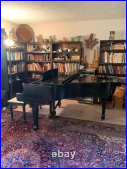 Steinway M Grand Piano Satin Ebony used, single owner, very good condition Steinway M Grand Piano Satin Ebony used, single owner, very good condition