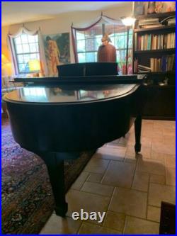 Steinway M Grand Piano Satin Ebony used, single owner, very good condition Steinway M Grand Piano Satin Ebony used, single owner, very good condition