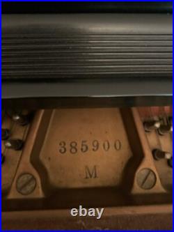 Steinway M Grand Piano Satin Ebony used, single owner, very good condition Steinway M Grand Piano Satin Ebony used, single owner, very good condition