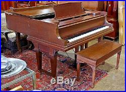 Steinway Mahagony XR Grand Piano with Aeolian Duo Art Player Circa 1924