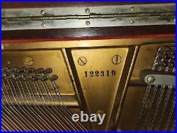 Steinway Model K Vertegrand Upright Grand Piano 52 1906 Good Condition