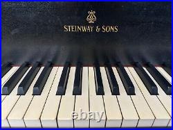 Steinway O Grand Piano 5'10 1/2 Satin Ebony