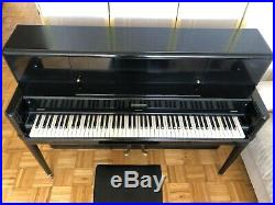 Steinway Piano, Model 40 (Upright), Made 1950, Ebony, Excellent Condition