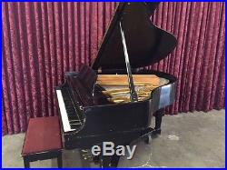 Steinway S baby grand piano black Los Angeles 378952