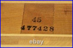 Steinway & Sons 1981 Mahogany Walnut Upright Piano No. 477428, Model 45