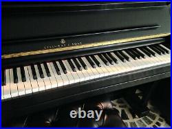 Steinway & Sons K-52 52 upright piano black used