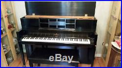 Steinway & Sons Model 100 Upright Piano Serial #374664