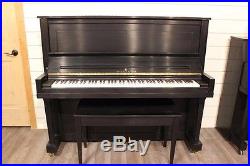Steinway & Sons Model K Vertical Upright Piano Hand Crafted American Instrument