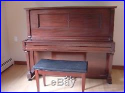 Steinway & Sons Upright 52 Model K 1917 Piano Serial # 182845-Pick Up Only NJ