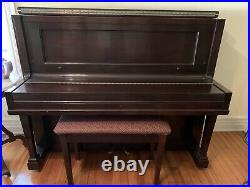 Steinway & Sons Upright Piano Model V 1925 Vintage