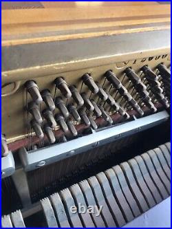 Steinway & Sons Upright Studio Piano Mahogany 1939-40