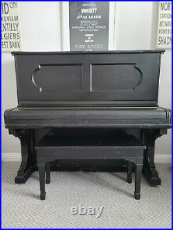 Steinway & Sons upright antique piano 1886