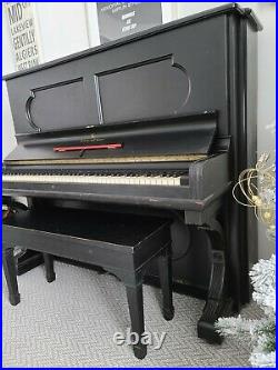 Steinway & Sons upright antique piano 1886