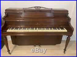 Steinway & Sons upright piano model 100 42tall