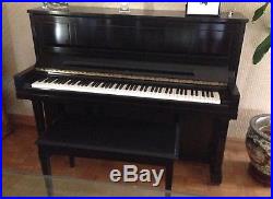 Steinway Studio Upright Piano, Model 1098, Ebony, Serial #470620