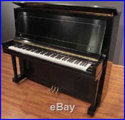 Steinway Traditional K-52 Upright Piano 52'' Ebony Satin 2011