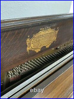 Steinway Upright DuoArt player Piano 1982 model-K tuned & in working condition