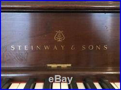 Steinway Upright Piano 140 Year Anniversary Limited Edition