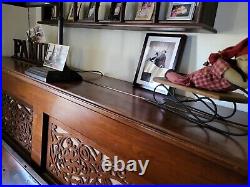 Steinway Upright Piano Circa 1882 model K (bench & original round seat included)