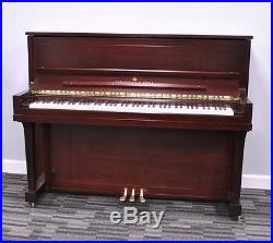 Steinway Upright Piano Model 45 1098 46.5 Vertical GORGEOUS K Mahogany VIDEOS