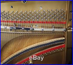 Steinway Upright Piano Model F 54 Vertical GORGEOUS K Ebony