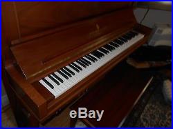 Steinway Upright Piano Model K Beautiful 1985