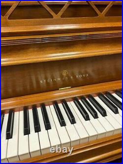 Steinway Upright Piano-decorator Console-restored-model B600