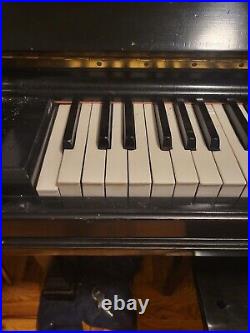 Steinway and sons upright piano