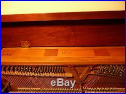 Steinway upright Model F Serial Number 418482. Original owners purchased in 1970