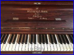 Steinway upright grand piano built in 1903 great condition
