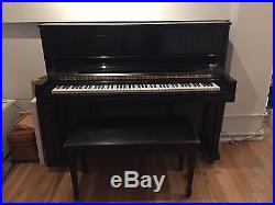 Steinway upright piano