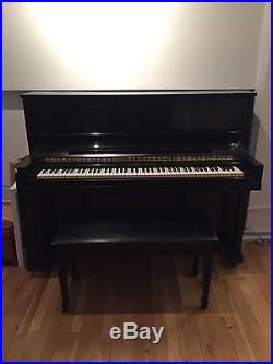 Steinway upright piano