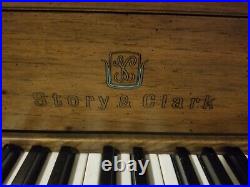 Story & Clark Upright Piano & Bench