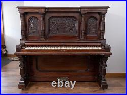 Strich & Zeidler Roman Model G upright pianoOfficial New York State Piano