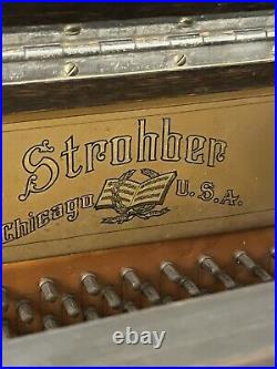 Strohburg Chicago Inc Upright Grand Piano