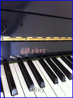 Studio Upright Piano By Weber