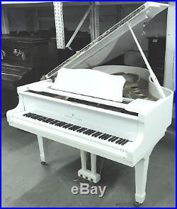TOP Young-Chang Flügel 185 cm weiß hochglanz, glossy white grand piano