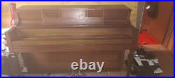 (The Shipping Cost Is For A U-haul) Story & Clark Console Piano c1983 614802