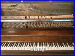 Tiger Oak Richmond Upright Grand Piano
