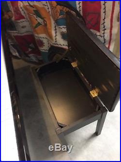 Tokai Ebony Upright Piano- In lovely condition, padded bench included