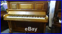 Traditional Overstrung Piano Waxed Case Inc. Local Delivery