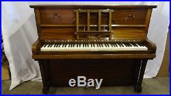 Traditional Piano In Mahogany Case Serviced, Tuned and Delivered Locally