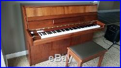 USED Mahogany Samick 48 Upright Piano