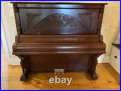 Upright Antique Grand Piano