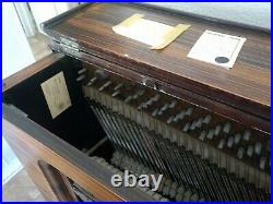 Upright Piano 88 Keys Ivers & Pond Vintage Music Instruments Solid Wood with Bench