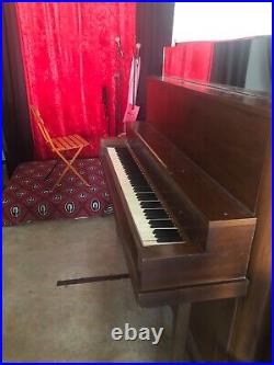 Upright Piano Antique Grand- Voss and Sons, Boston1894-Adams Piano institutional
