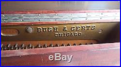 Upright Piano Bush & Gerts 1908 Style One
